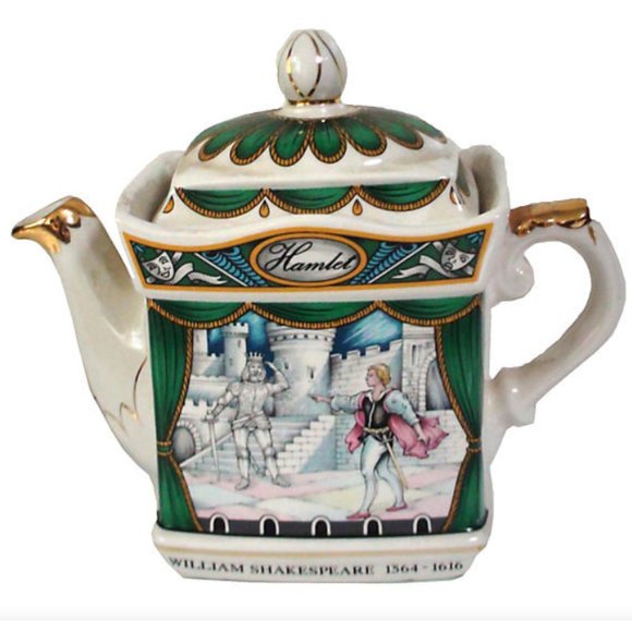 Sadler Vintage "Hamlet by Shakespeare" Ceramic Teapot - Picture 1 of 9